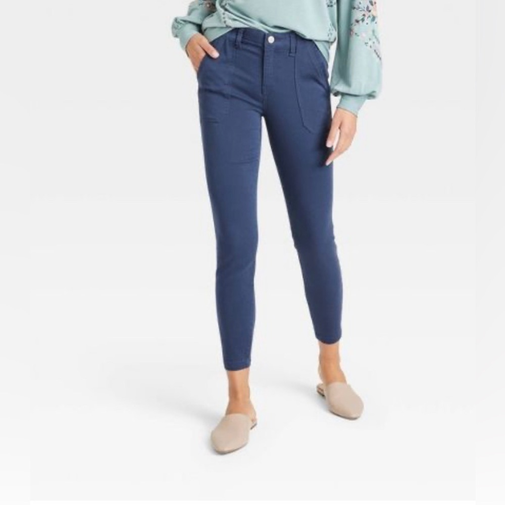 NWT Knox Rose™ Women's High-Rise Skinny Utility Pants Size 2